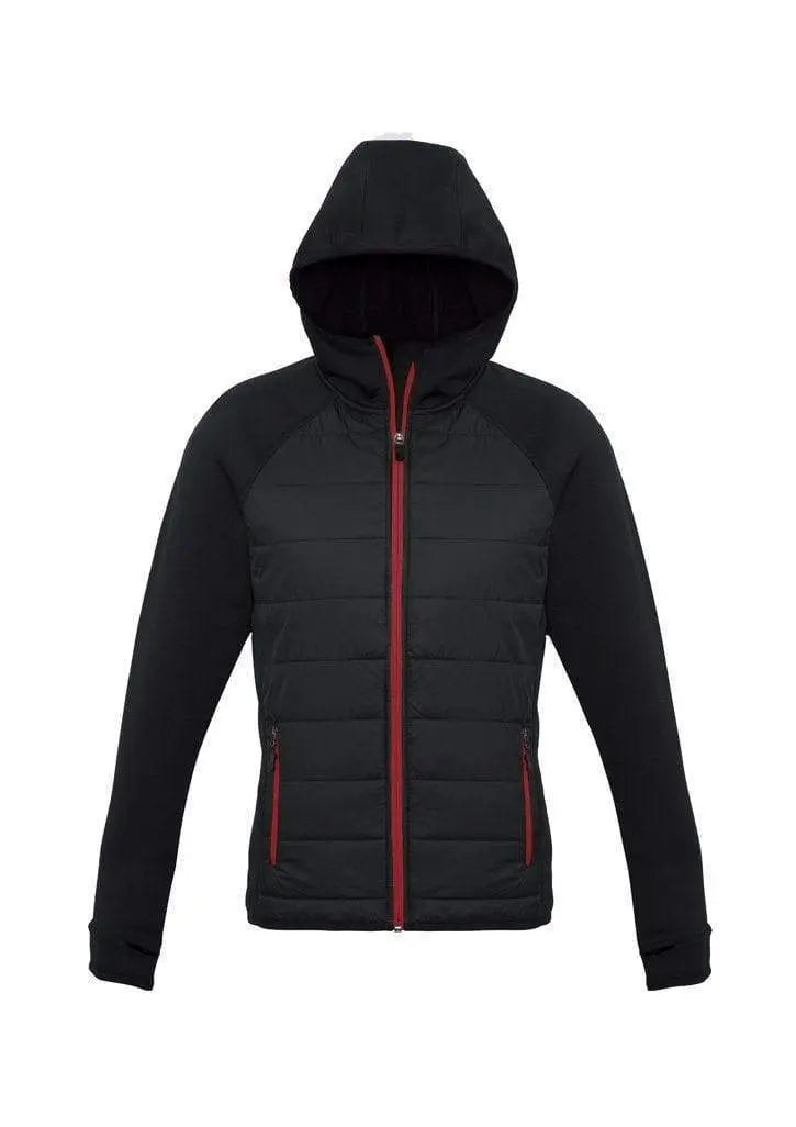 Biz Collection Women’s Stealth Tech Hoodie J515l Metro Workwear.